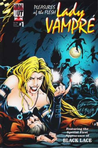 benzi desenate sexy black out lady vampre