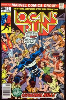 Logan's Run benzi desenate comics vechi Marvel