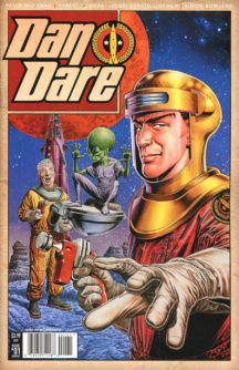 Dan DAre titan comics retro cover coperta benzi desenate