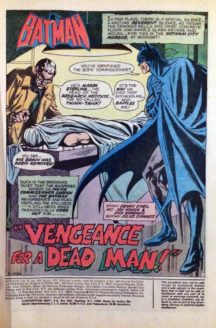 Neal Adams batman numar gigant silver age vechi comic