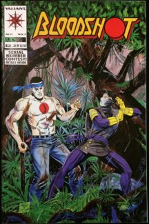 Ninjak bloodshot costum valiant comics benzi desenate