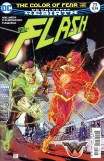 Flash green lantern rebirth comics