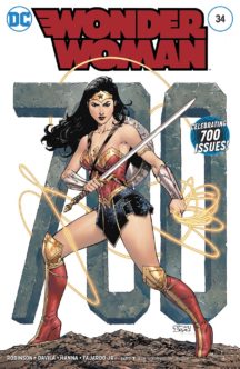 Wonder Woman 700 numere varianta actrita