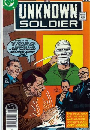Unknown Soldier Hitler benzi desenate vechi dc comics