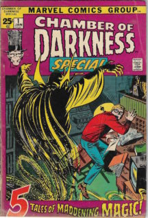 Chamber of darkness horror marvel comics