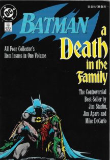 Volum album death in family dc comics parinti Batman