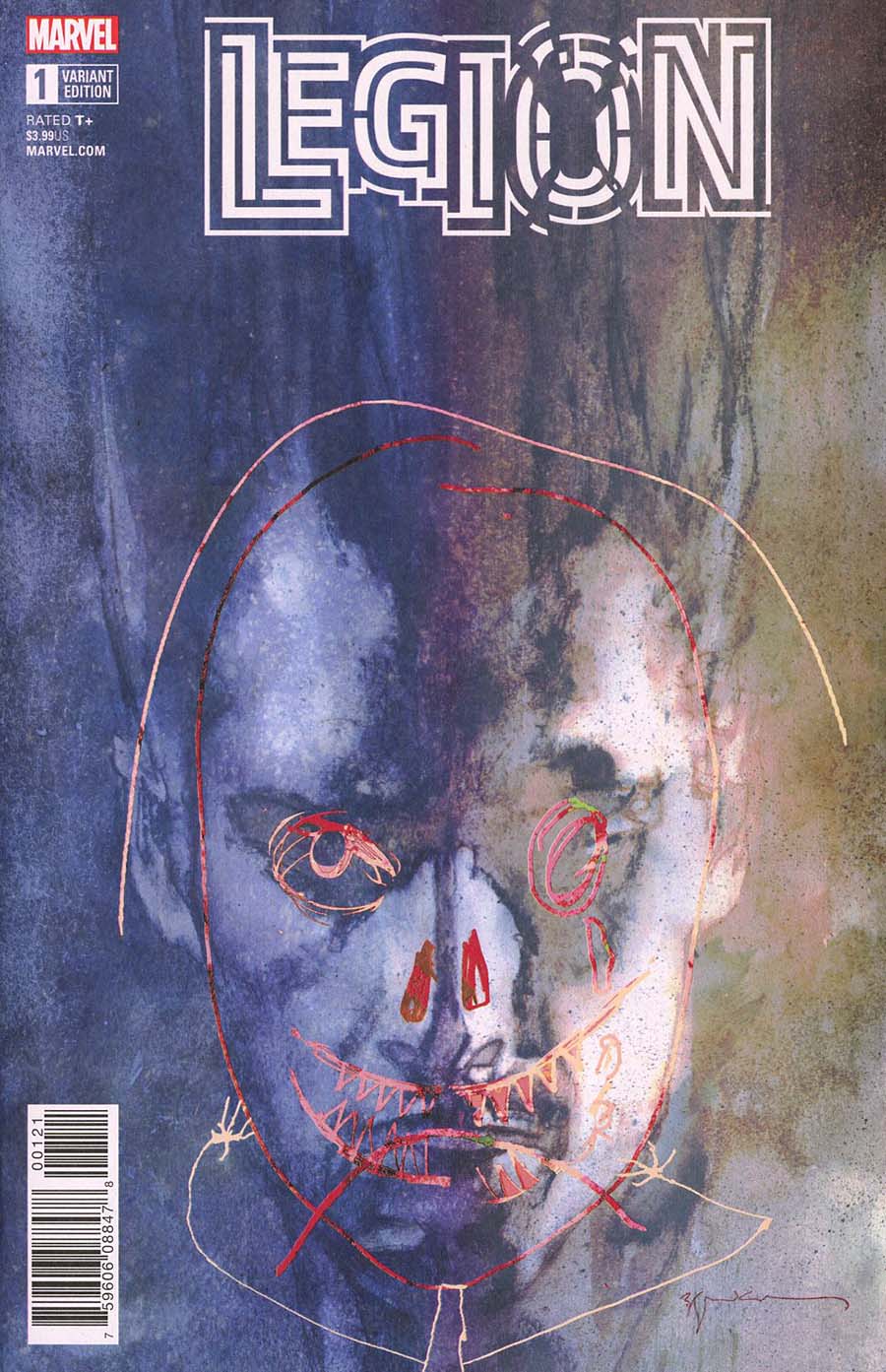 Bill Sienkiewicz legion marvel legacy comics benzi desenate