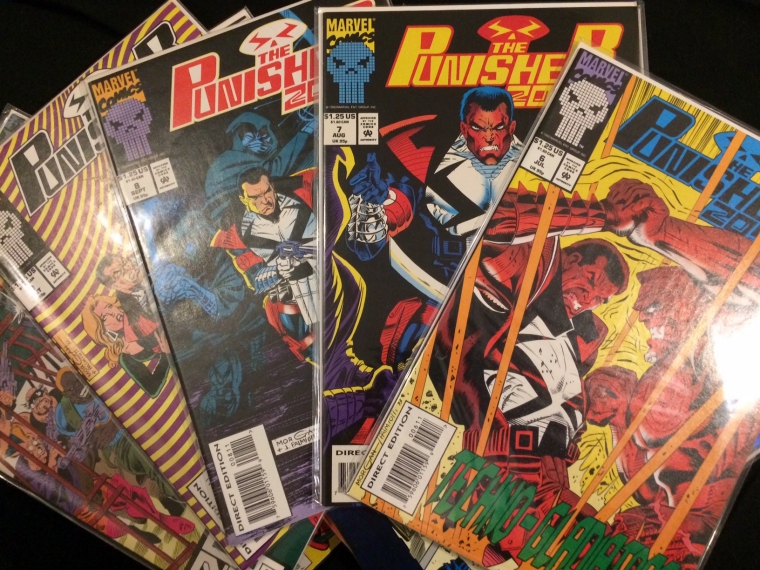 Set lot punisher 2099 marvel comics