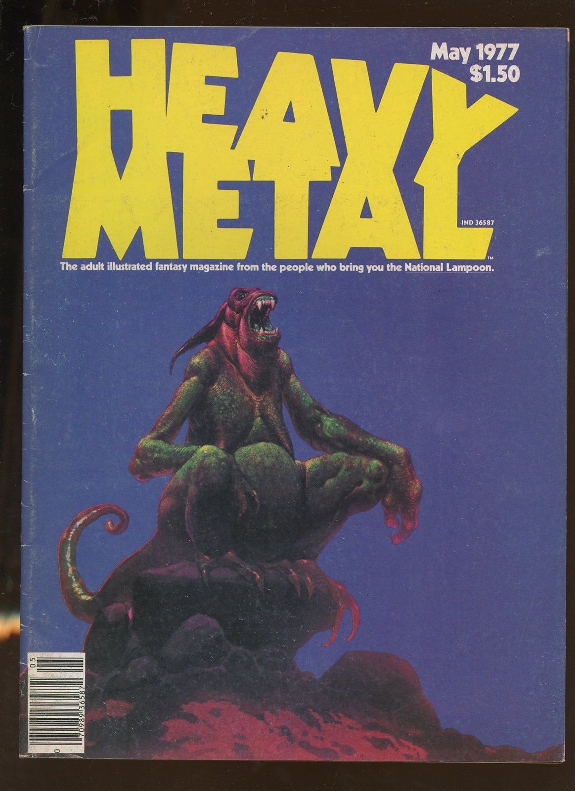 Corben Heavy Metal Magazine 1