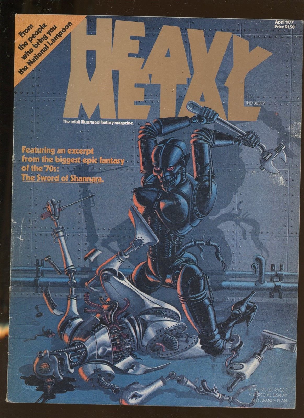 Corben Heavy Metal Magazine 1