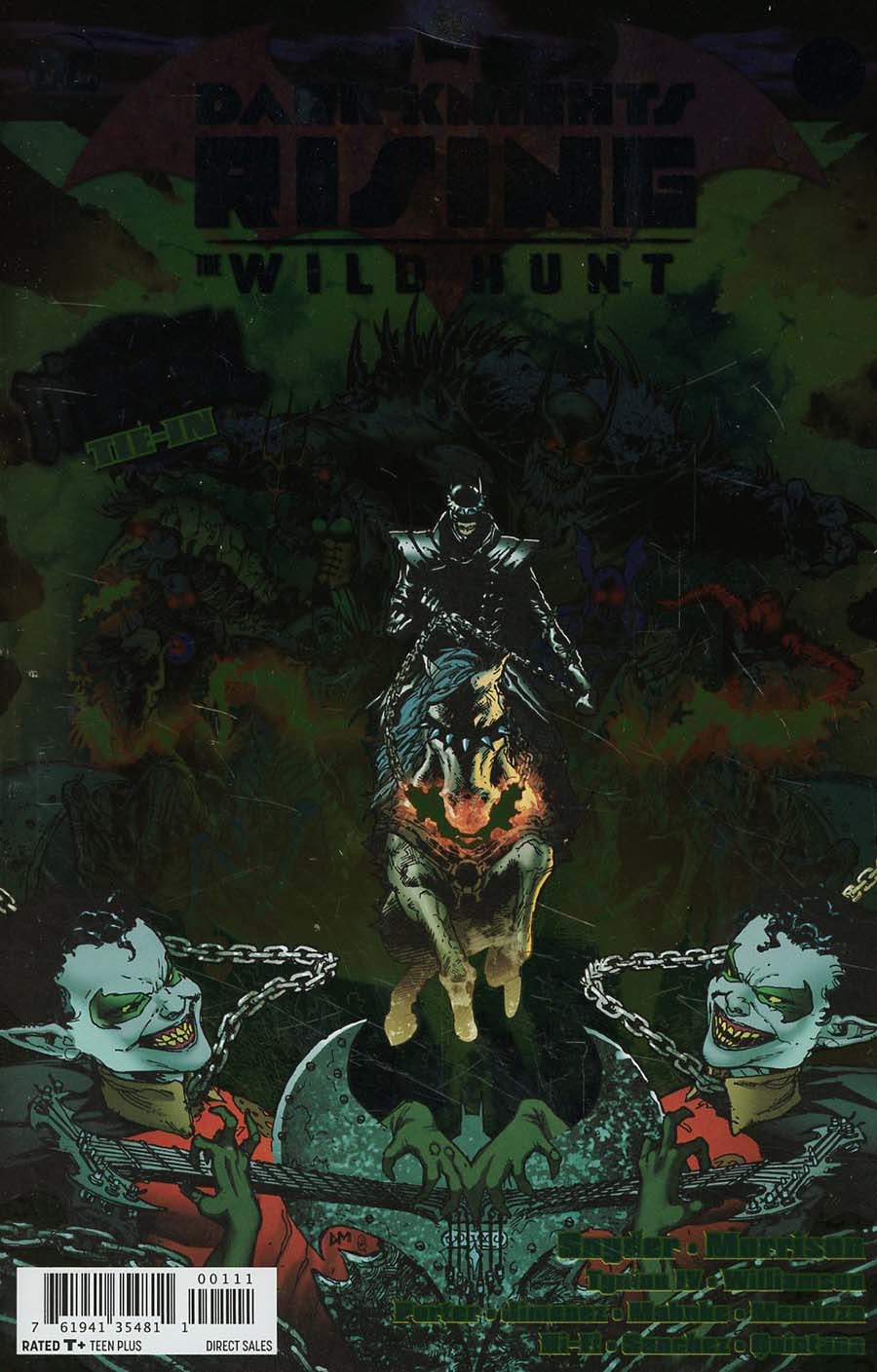 Scott Snyder Dark Knights rising wild hunt dc comics benzi desenate noi