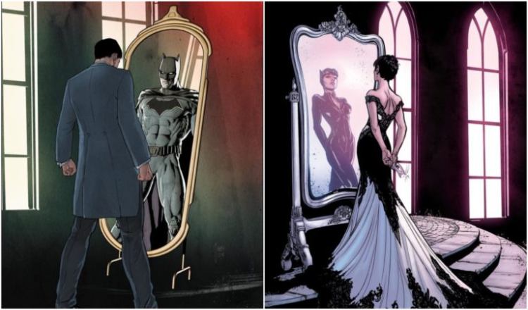 Batman selina kyle cat woman wedding nunta