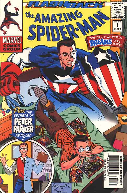 Amazing Spider-man 1 marvel flashback origine