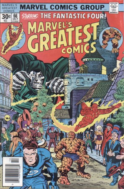 DR Doom marvel benzi desenate vechi greatesc comics