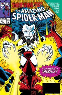 Shriek amazing spider-man benzi desenate vechi