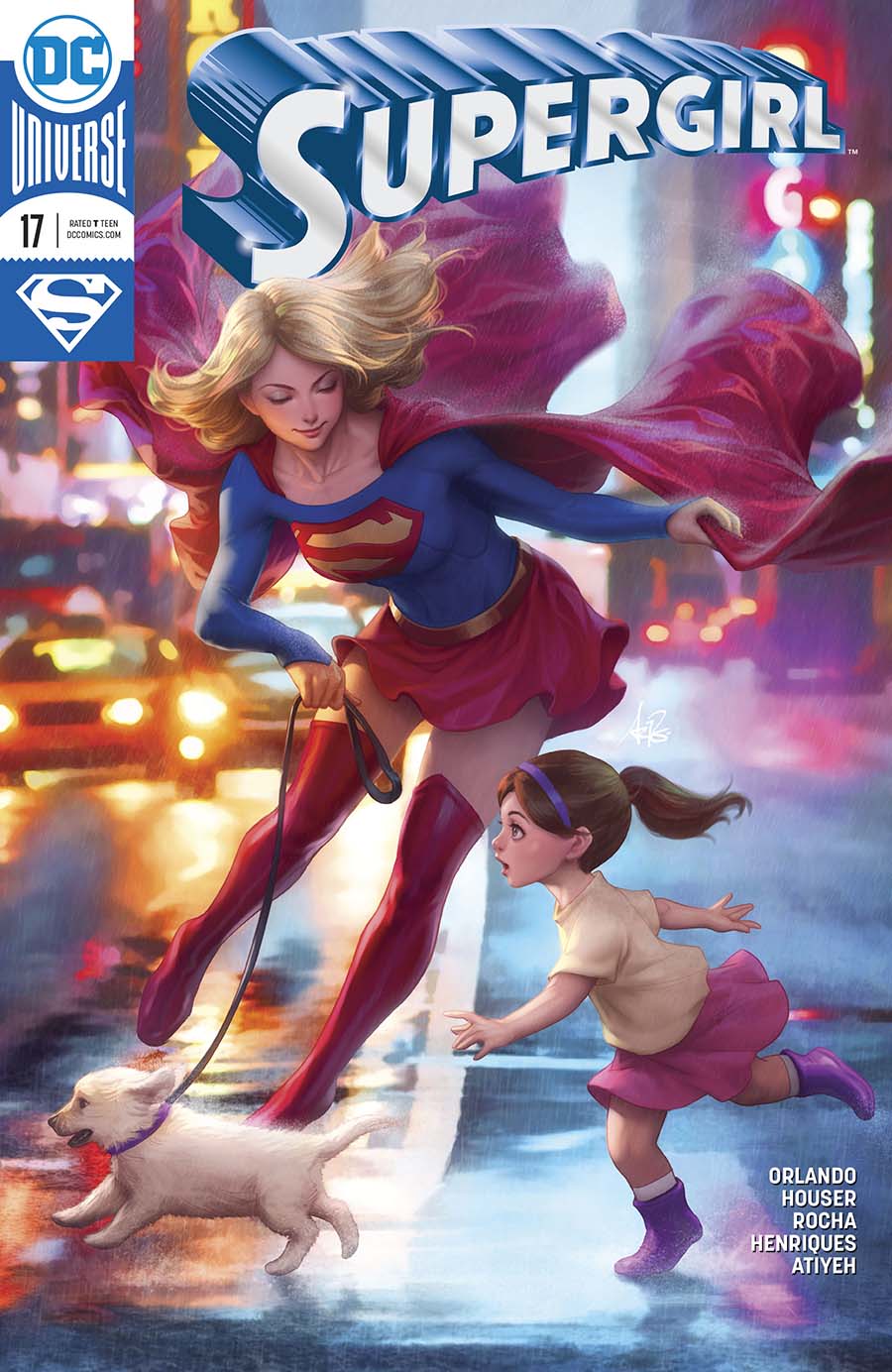 Supergirl artgerm dc comics varianta dc comics