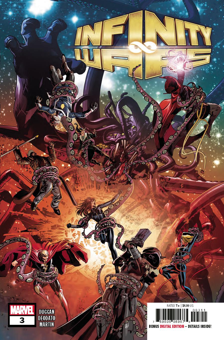 Infinity wars marvel comics benzi desenate noi