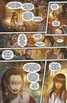 Monstress marjorie liu benzi desenate noi