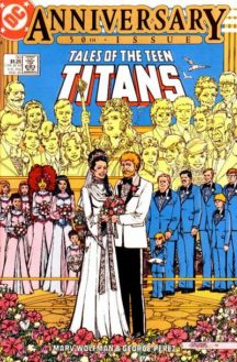 Tales of the teen titans nunta benzi desenate vechi dc