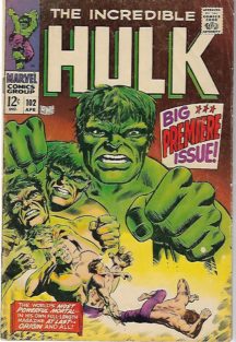 Marvel Hulk benzi desenate vechi origine Hulk comics