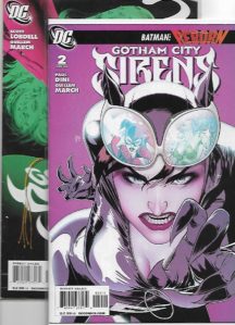 Gotham City Sirens cheie numar dc comics noi