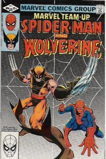 Wolverine Spider-Man benzi desenate vechi cheie marvel team-up