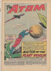 DC Comics the atom benzi desenate prime aparitii