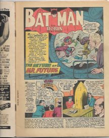 batmobil batman dc comics mr future gold age