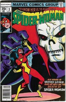 Origine spider-woman marvel benzi desenate vechi