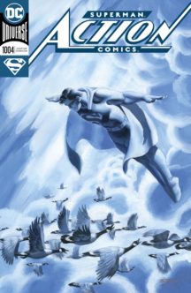 Action comics foil cover superman