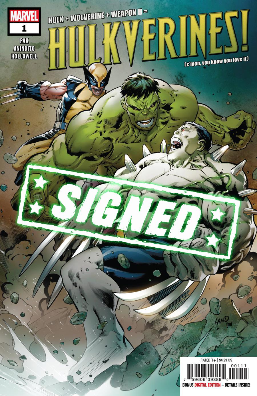 Hulkverines greg pak benzi desenate noi marvel