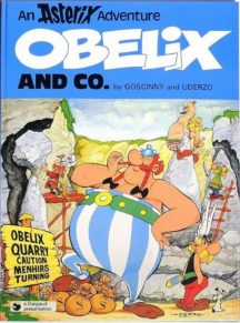 Obelix si asterix engleza benzi comics desenate Romania
