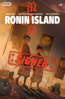 Greg Pak ronin island benzi desenate noi boom comics