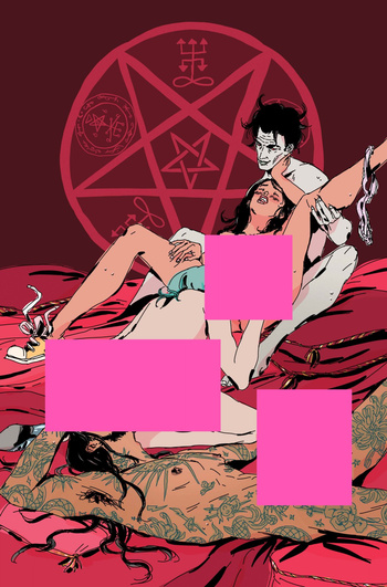 Faithless risque erotic porno variant image comics