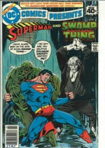 Dc comics presents swamp thing superman