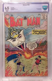 Batman 136 joker cover silver age dc comics