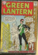 Green lantern silver age dc comics