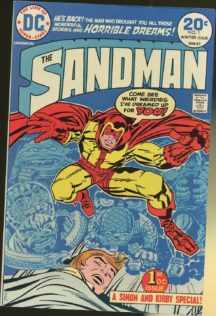 Sandman Kirby benzi desenate vechi dc comics