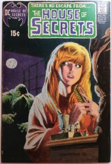 House of Secrets prima aparitie swamp thing benzi comics vechi