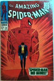 Prima aparitie Kingpin cover iconic clasic Spider-Man