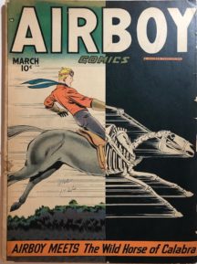 Airboy comics benzi golden age gold vechi hillman