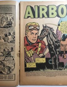 Airboy comics benzi golden age gold vechi hillman