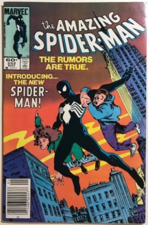 Amazing Spider-Man 252 black costume marvel numar cheie