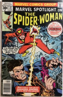 Marvel spotlight spider-woman origine prima aparitie hot comics