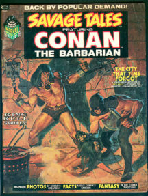 Savage Tales comics conan in engleza americane