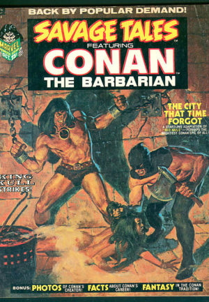 Savage Tales comics conan in engleza americane