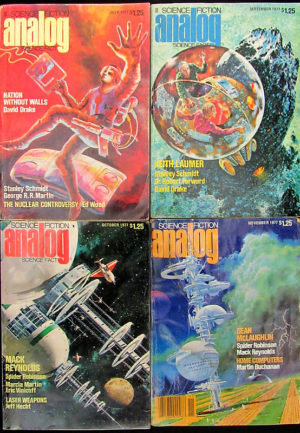 Science fiction magazines pulp vechi engleza dell comics