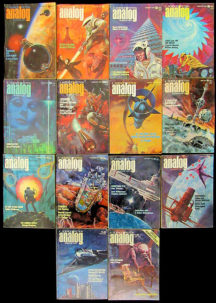 Science fiction magazines pulp vechi engleza dell comics