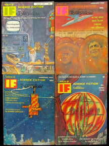 Science fiction magazines pulp vechi engleza dell comics