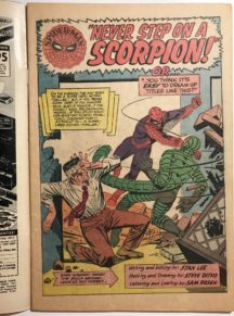 SPider man scorpion marvel amazing comics